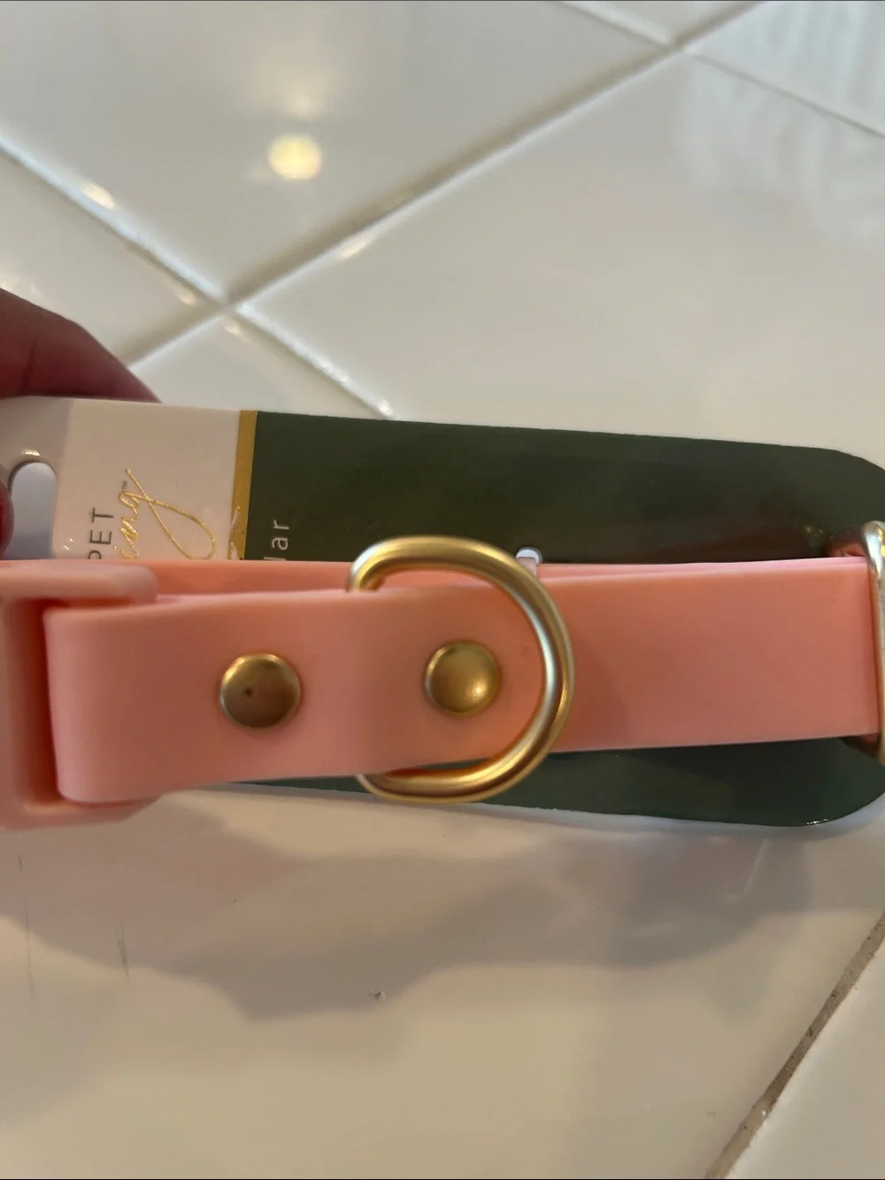 New pink Dog 🐶 Collar